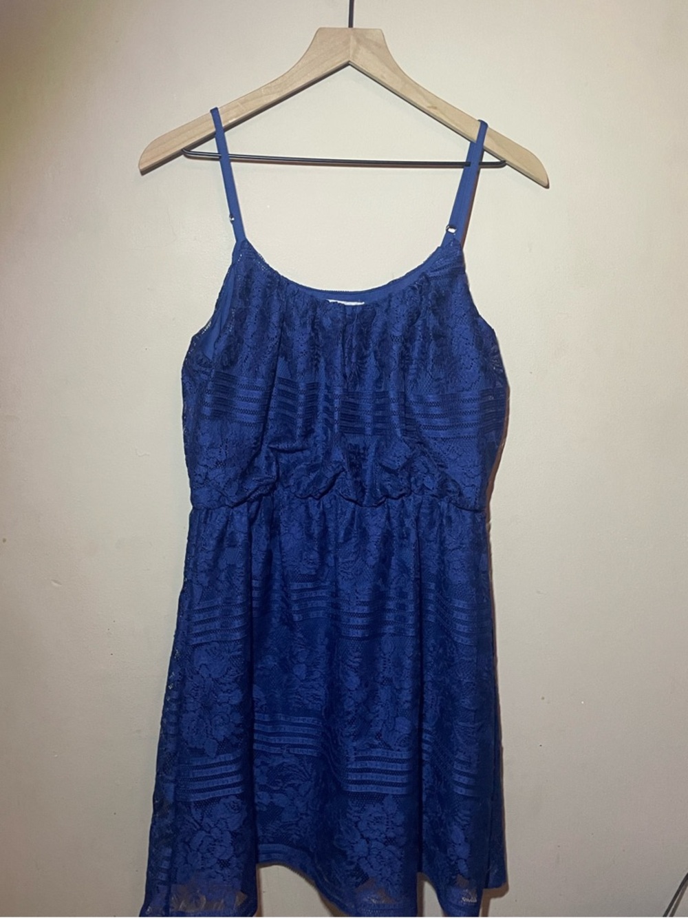 Bailey Blue Navy Blue Lace dress, large